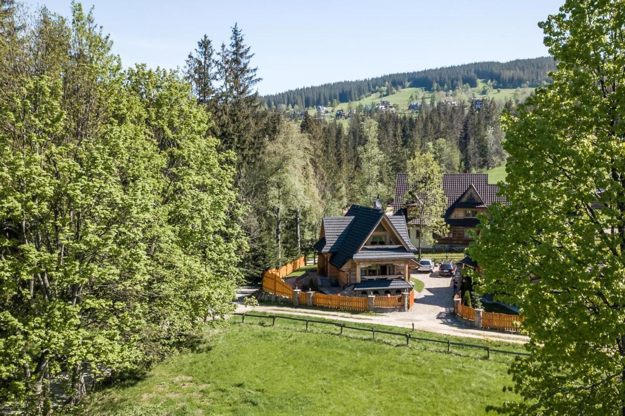 Domek W Roztokach Z Widokiem Na Tatry, Z Sauna Koscielisko Exterior photo