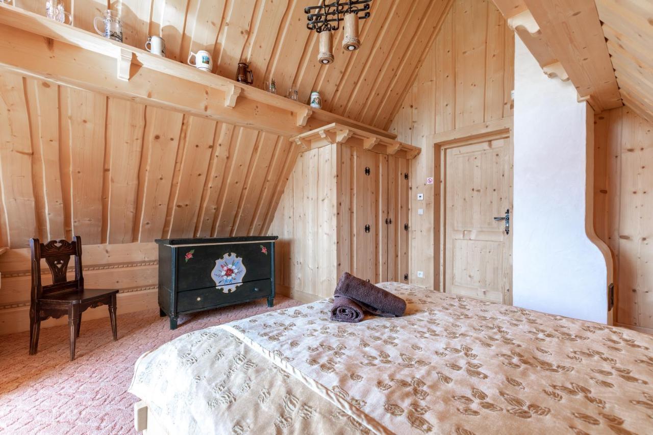 Domek W Roztokach Z Widokiem Na Tatry, Z Sauna Koscielisko Exterior photo